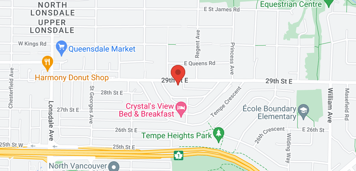 map of 429 E 29TH STREET